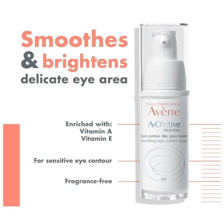 Avène A-Oxitive Smoothing Eye Contour Cream