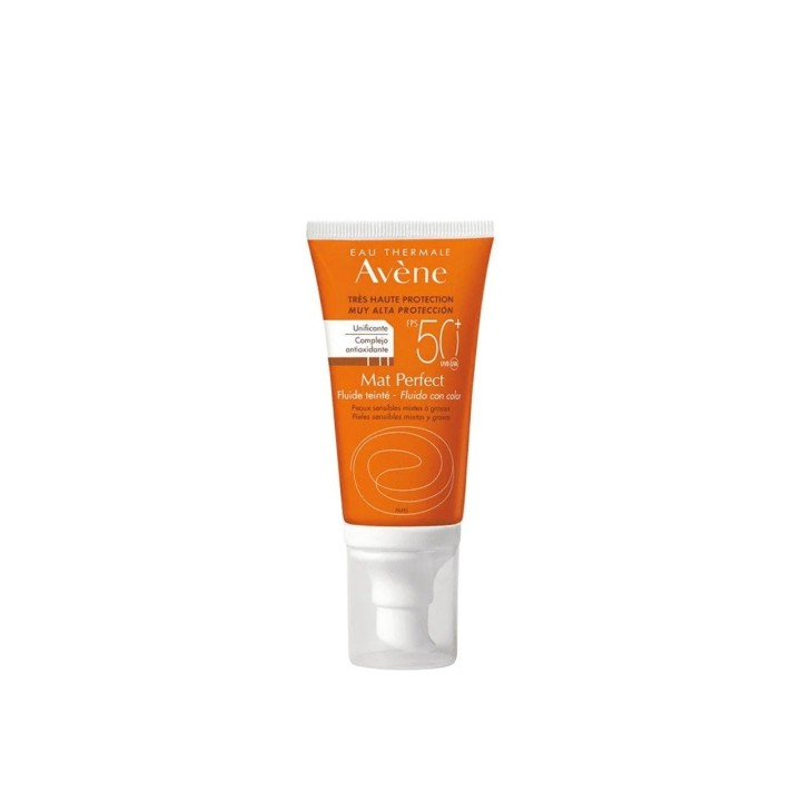 Avène Sun Mat Perfect Tinted Fluid SPF50+