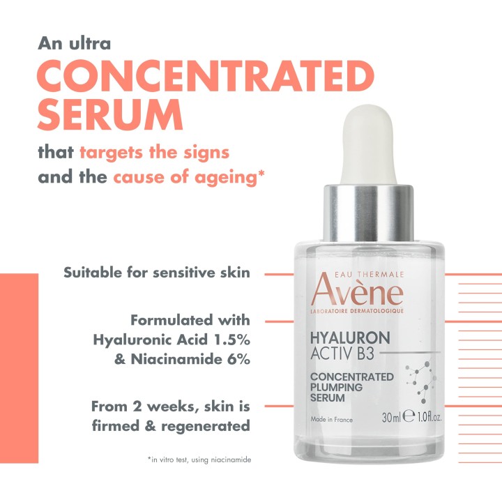 Avène Hyaluron Activ B3 Concentrated Plumping Serum