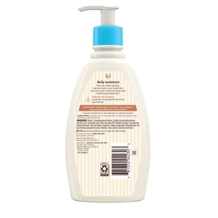 AVEENO® BABY WASH & SHAMPOO