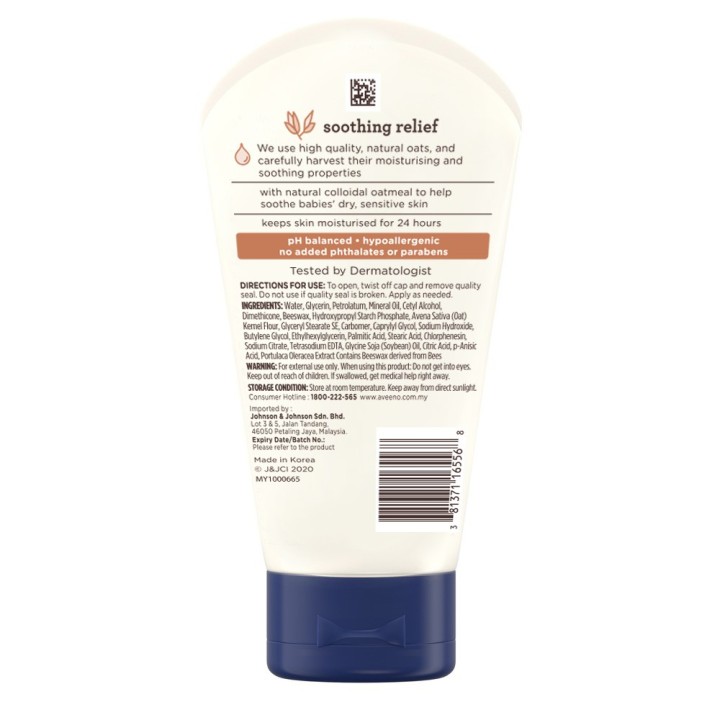 AVEENO® BABY SOOTHING RELIEF MOISTURIZING CREAM