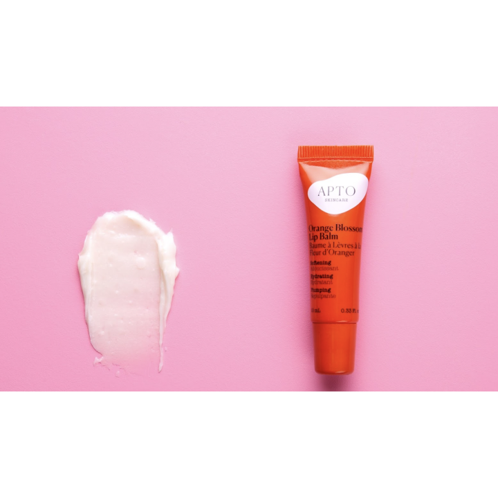 APTO Orange Blossom Lip Balm with Coconut Oil