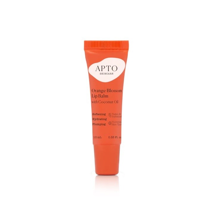 APTO Orange Blossom Lip Balm with Coconut Oil
