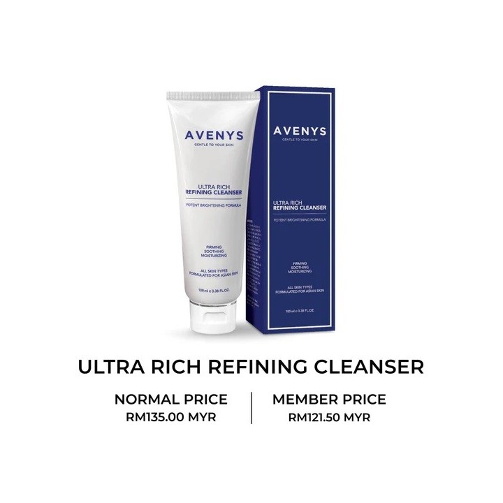 AVENYS Ultra Rich Refining Cleanser (100ml)