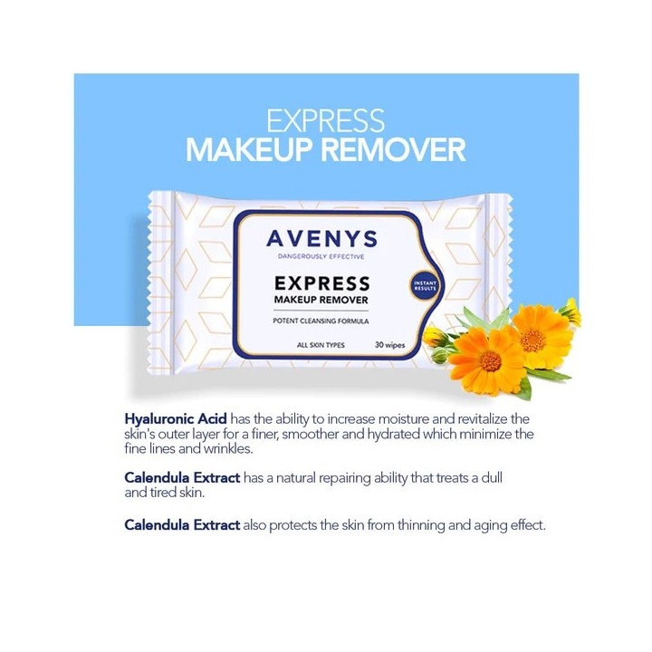 AVENYS Express Makeup Remover