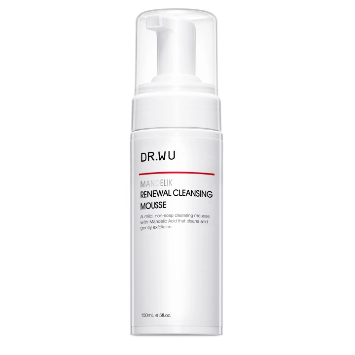 DR WU Mandelik Renewal Cleansing Mousse With Mandelic Acid