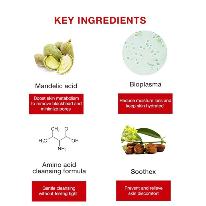 DR WU Mandelik Renewal Cleansing Mousse With Mandelic Acid