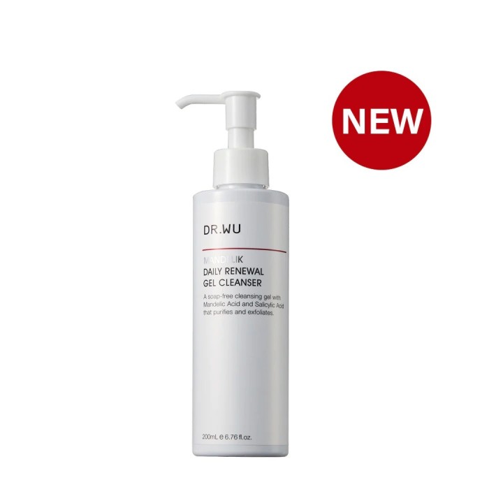 DR WU Mandelik Daily Renewal Gel Cleanser