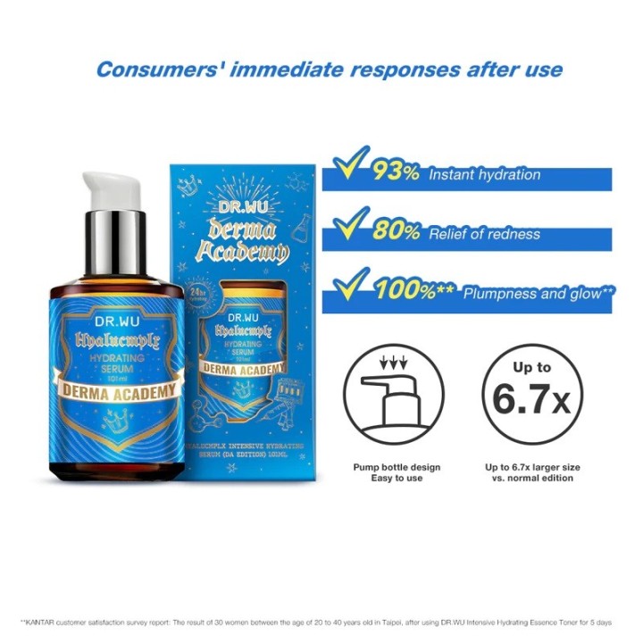 DR WU Hyalucmplx Intensive Hydrating Serum Derma Academy Edition