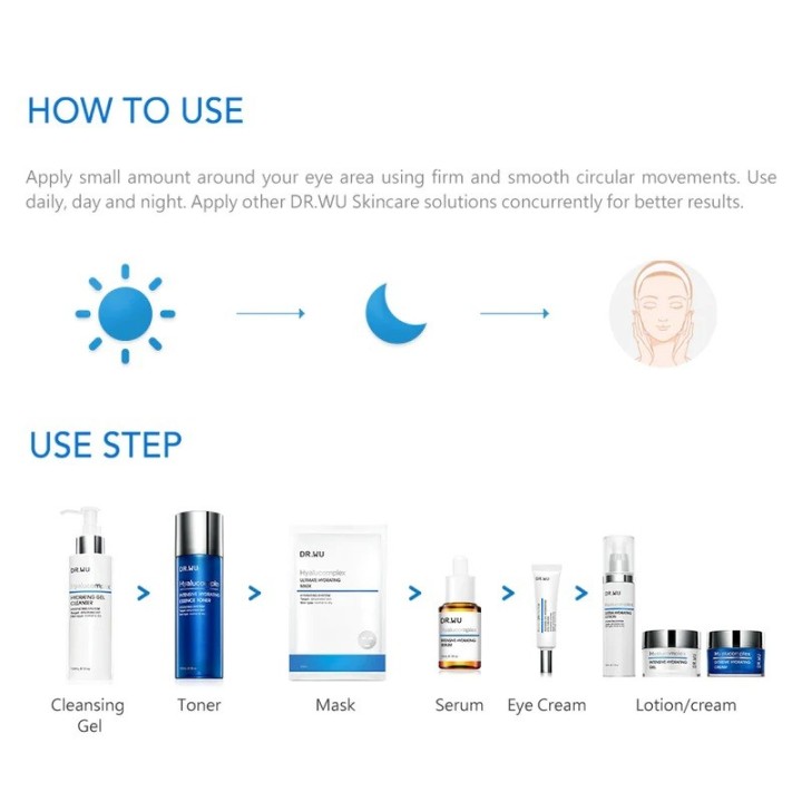 DR WU Hyalucmplx Advanced Hydrating Eye Cream With Hyaluronic