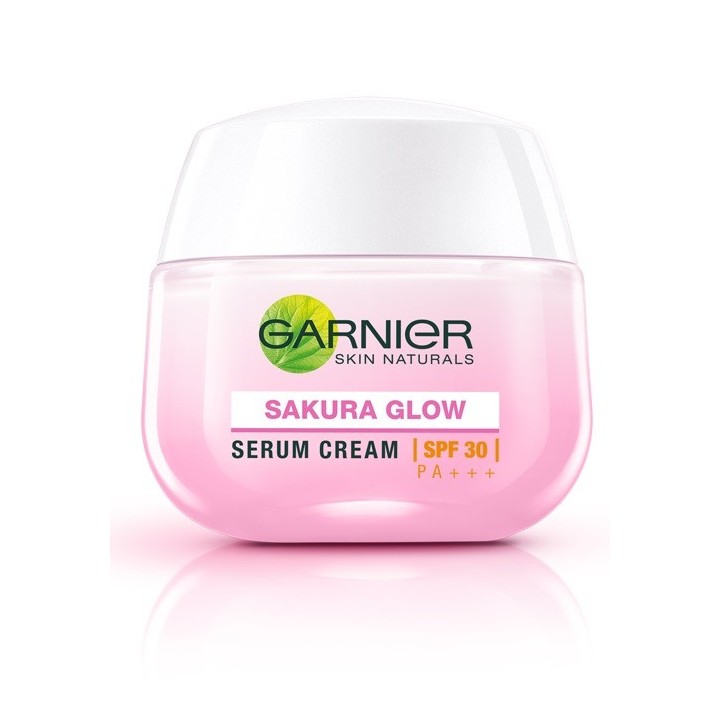 Garnier Sakura Glow Whitening Serum Day Cream 50ml