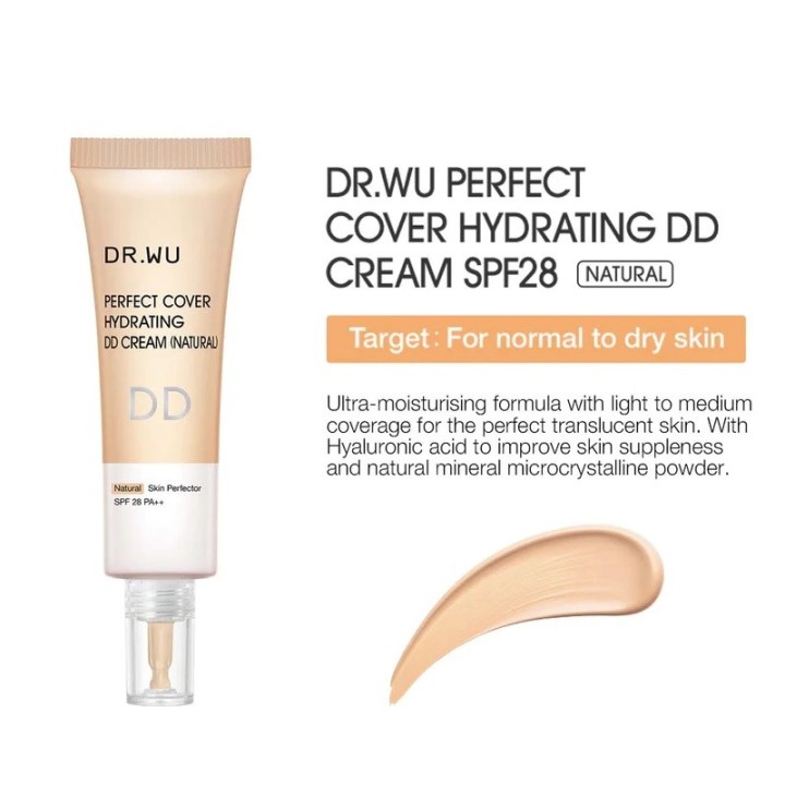 DR WU Perfect Cover Hydrating DD Cream (Natural) SPF28