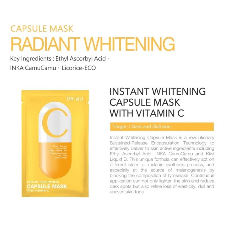DR WU ABC Capsule Mask