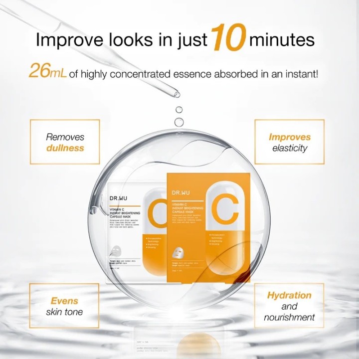 DR WU Instant Whitening Capsule Mask