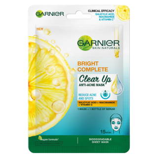 Garnier Bright Complete Clear Up Anti Acne Mask