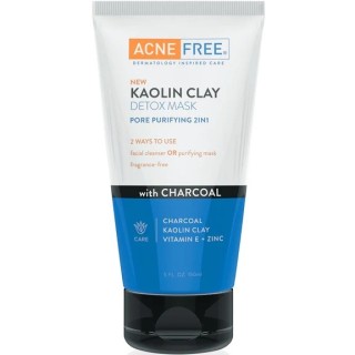 AcneFree Kaolin Clay Detox Mask With Charcoal