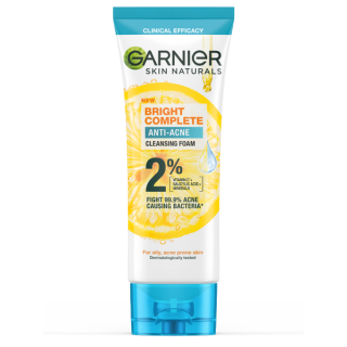 Garnier Bright Complete Anti-Acne Cleansing Foam