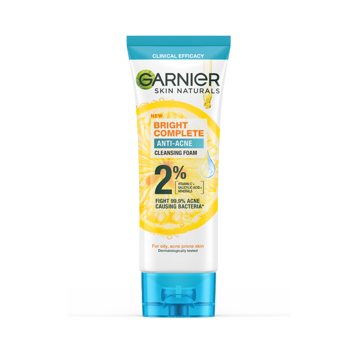 Garnier Bright Complete Anti-Acne Cleansing Foam