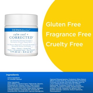 Calm Cool + Corrected 1% Colloidal Oatmeal Eczema + Dermatitis Clinical Repair Balm