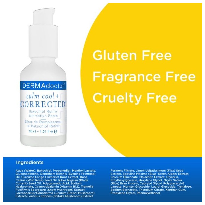Calm Cool + Corrected Bakuchiol Retinol Alternative Serum