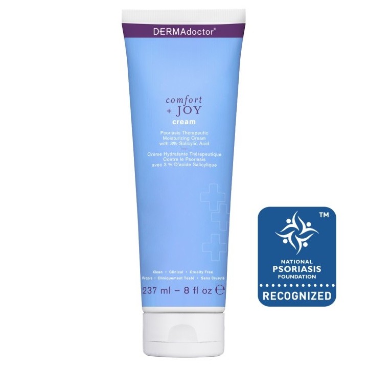 Comfort + Joy Psoriasis Therapeutic Moisturizing Cream with 3% Salicylic Acid