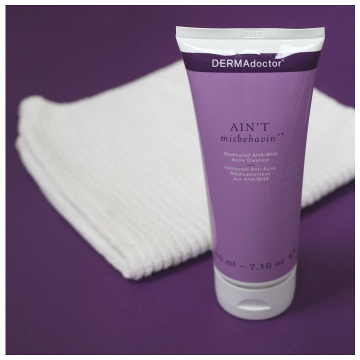 Ain't Misbehavin' Medicated AHA/BHA Acne Cleanser