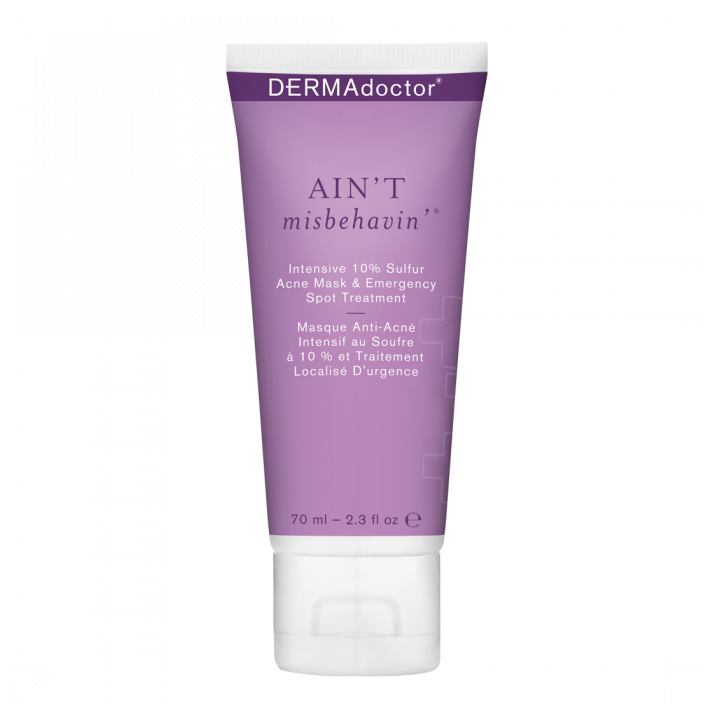 Ain't Misbehavin' Intensive 10% Sulfur Acne Mask & Emergency Spot Treatment