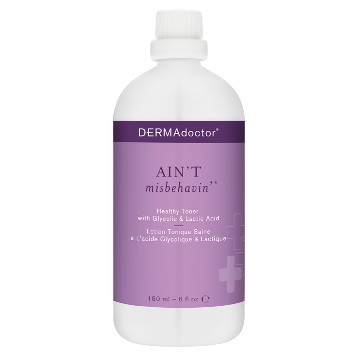 Ain't Misbehavin' Healthy Toner with Glycolic & Lactic Acid