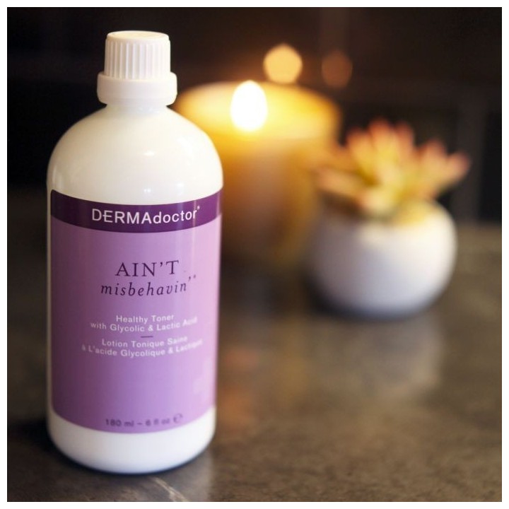 Ain't Misbehavin' Healthy Toner with Glycolic & Lactic Acid