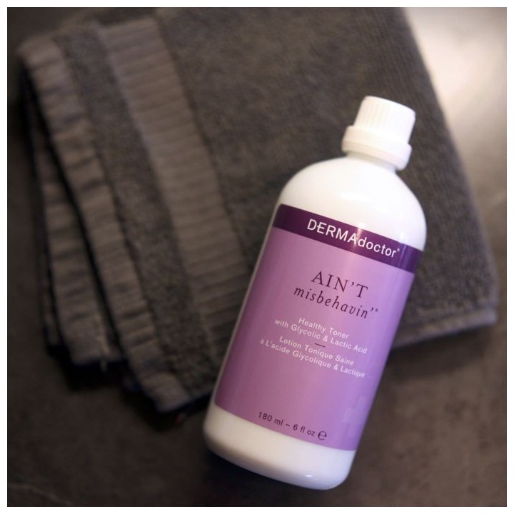 Ain't Misbehavin' Healthy Toner with Glycolic & Lactic Acid
