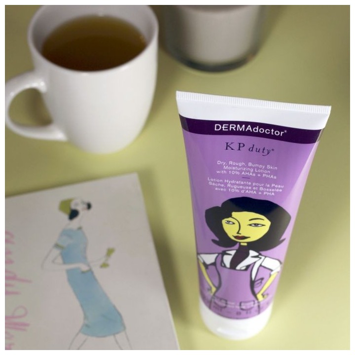 KP Duty Lotion for Dry Rough Bumpy Skin + Keratosis Pilaris with 10% AHAs + PHAs