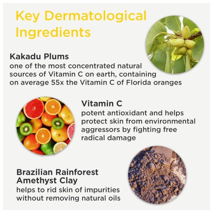 Kakadu C Amethyst Clay Detox Mask