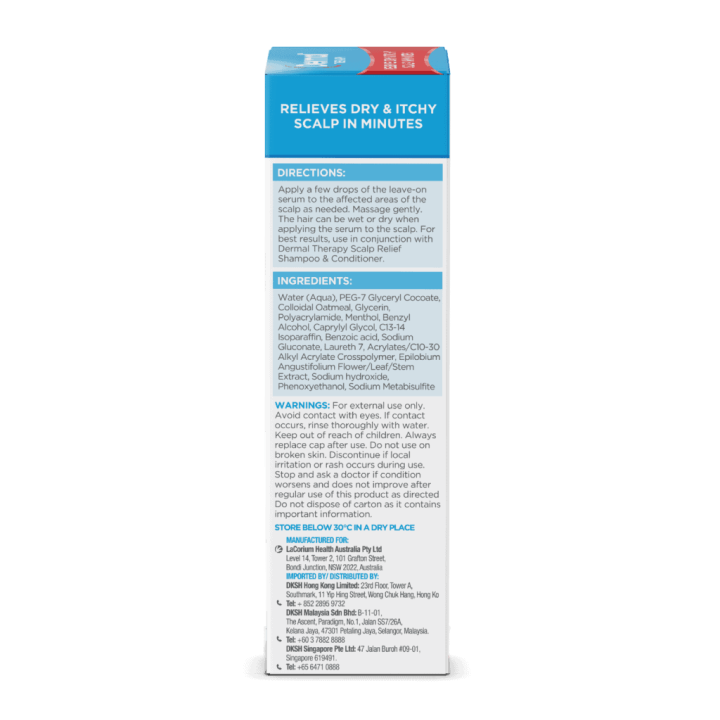 Dermal Therapy Scalp Relief Serum