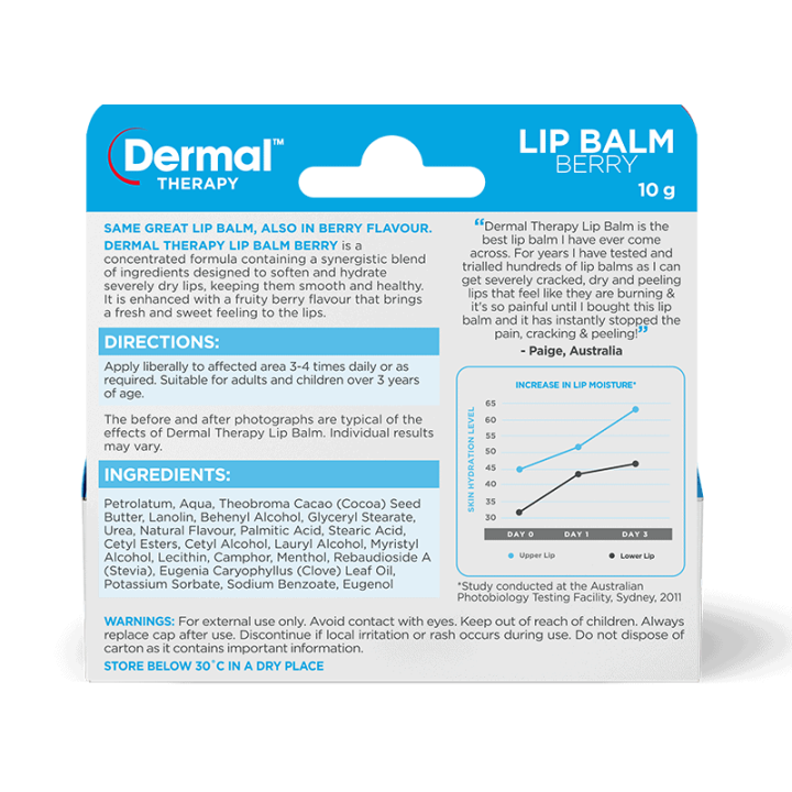 Dermal Therapy Lip Balm Berry