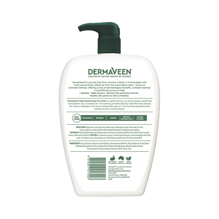 Dermaveen Daily Nourish Soap-Free Wash