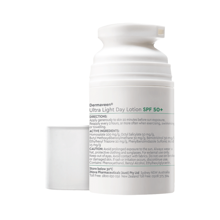 DermaVeen Ultra Light Day Lotion SPF50+