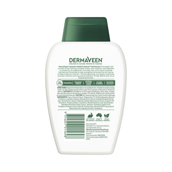 Dermaveen Sensitive Relief Calmexa Moisturiser with Ceramides