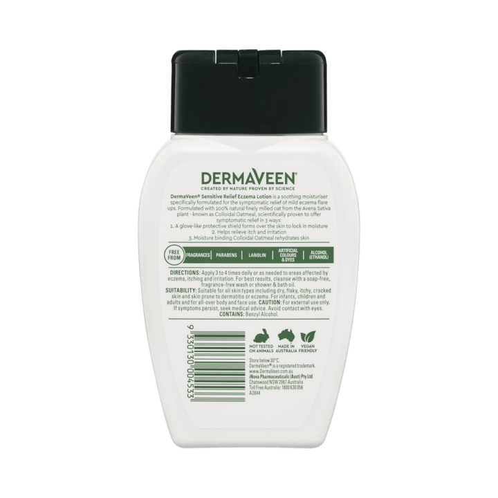 DermaVeen Sensitive Relief Eczema Lotion