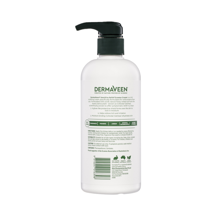 DermaVeen Sensitive Relief Eczema Cream
