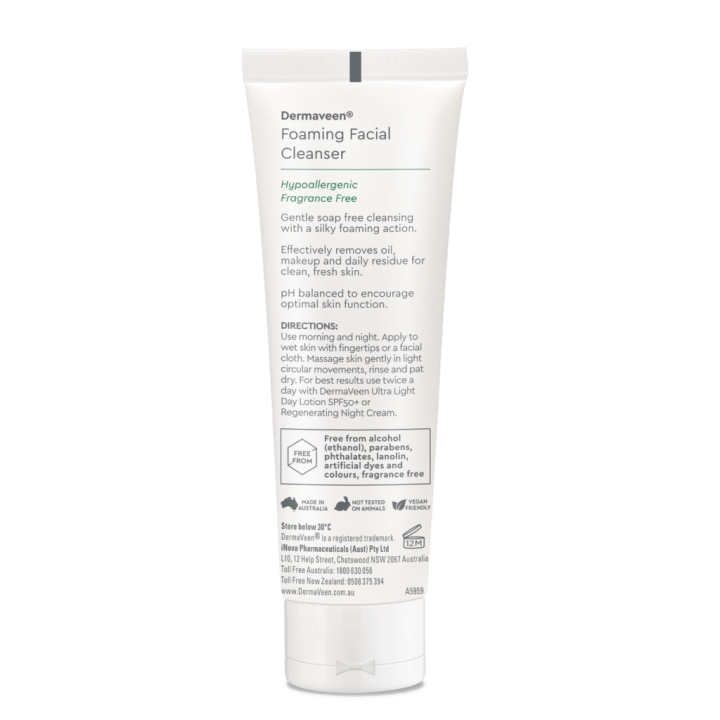 DermaVeen Foaming Facial Cleanser