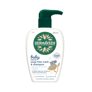 DermaVeen Baby Calmexa Soap-Free Wash & Shampoo