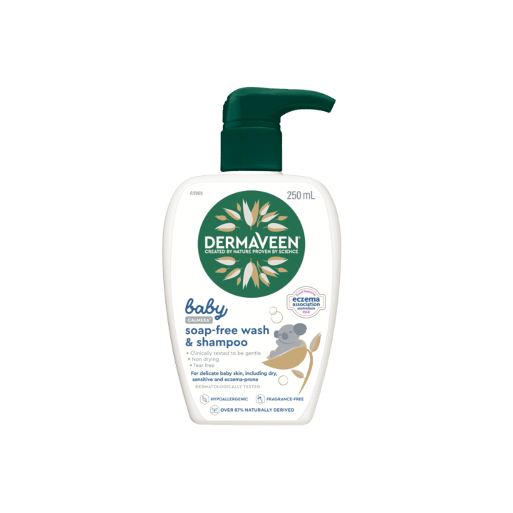 DermaVeen Baby Calmexa Soap-Free Wash & Shampoo