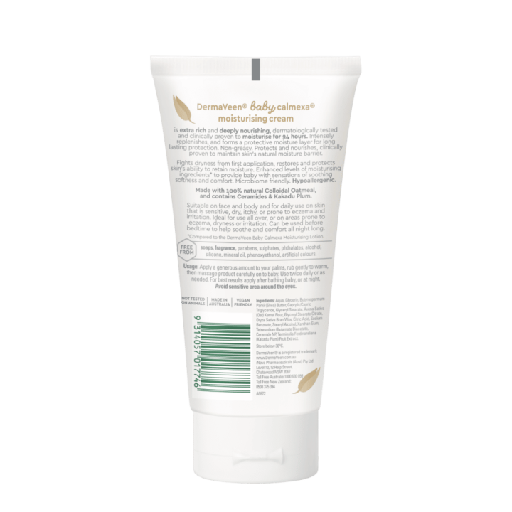 DermaVeen Baby Calmexa Extra Rich Moisturising Cream