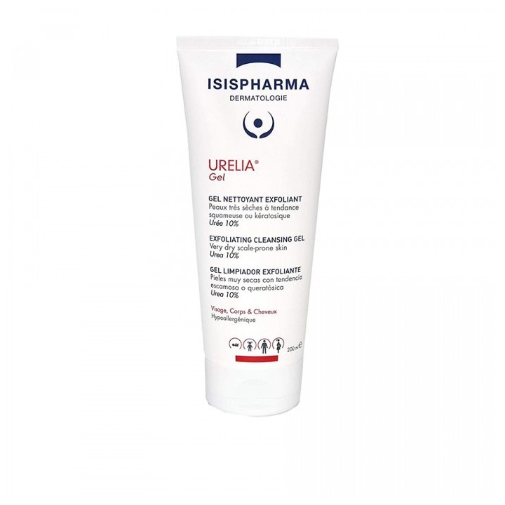 ISISPHARMA Urelia Gel (Exfoliating Cleansing Gel 10% Urea)