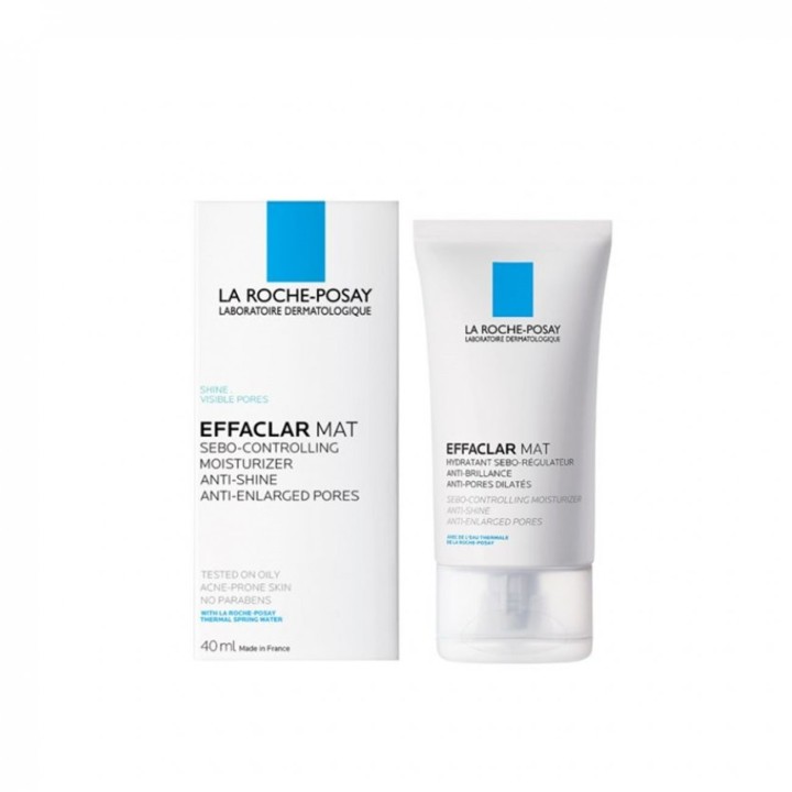 La Roche Posay Effaclar Mat Sebo-Regulating Moisturizer (Anti-Shine, Anti Enlarged Pores)