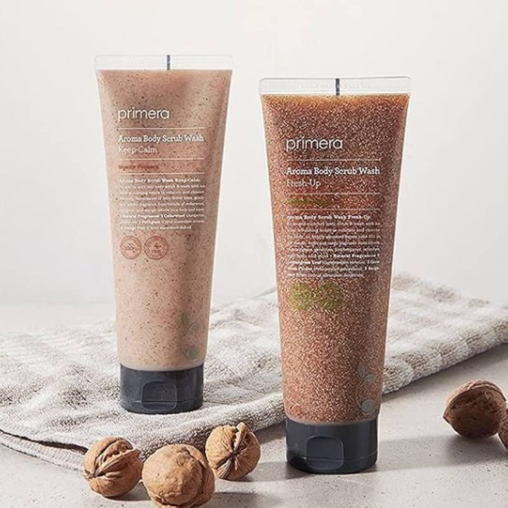 Primera Aroma Body Scrub Wash keep calm 230ml