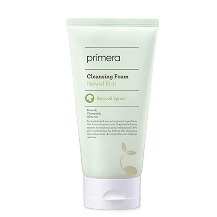 Primera Natural Rich Cleansing Foam Broccoli Sprout 150ml / 250ml