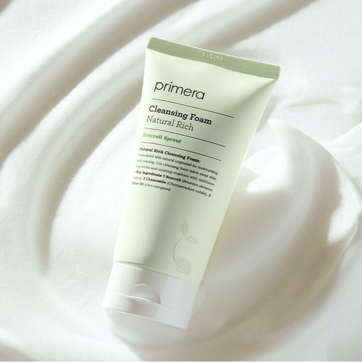 Primera Natural Rich Cleansing Foam Broccoli Sprout 150ml / 250ml