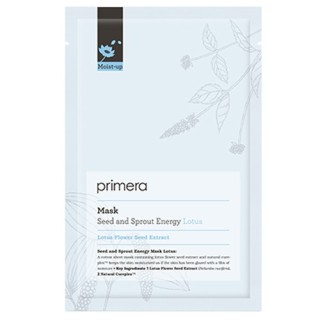 Primera Seed and Sprout Energy Mask Lotus 20ml x 5 [Moist up]