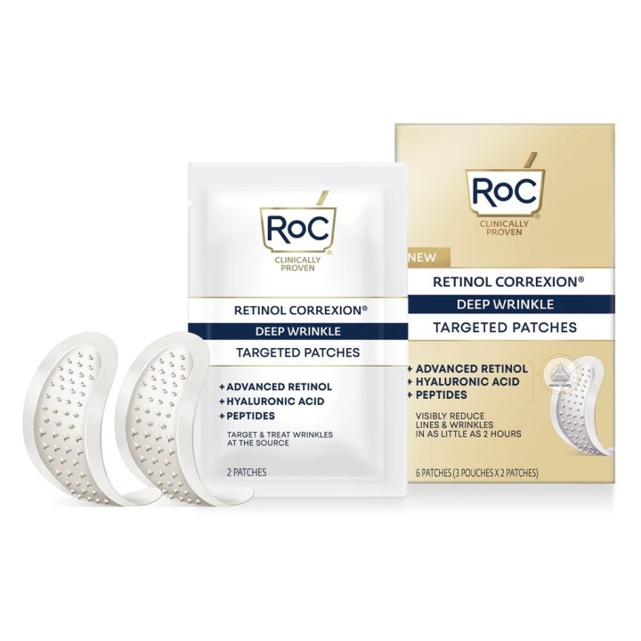 RoC’s RETINOL CORREXION® Deep Wrinkle Targeted Patches